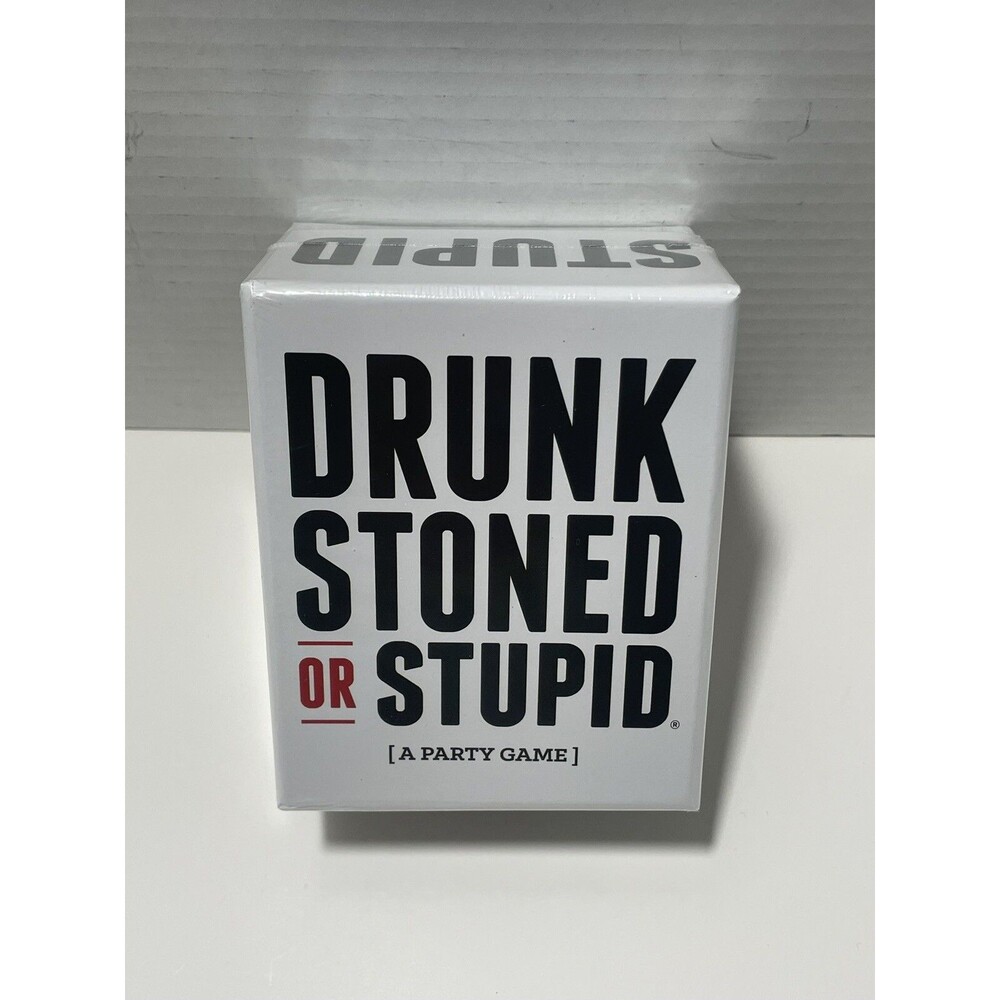 Drunk Stoned or Stupid [A Party Game] - Adult Game. Sealed, New